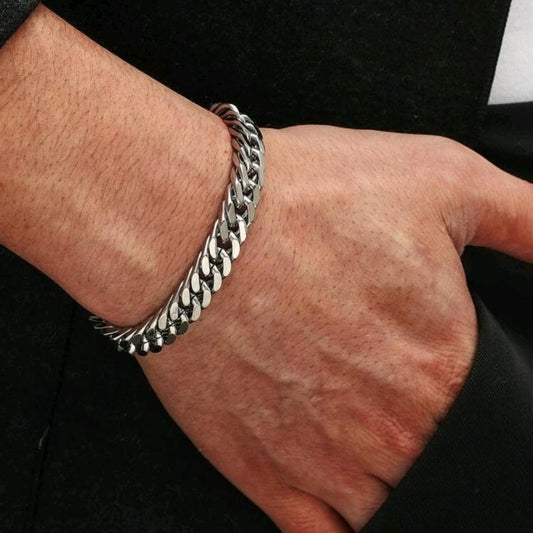 Elegant Adjustable Chain Bracelet for Men – Premium Steel